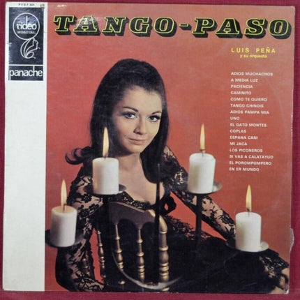 tango paso luis pena - 33 rpm vinyl record