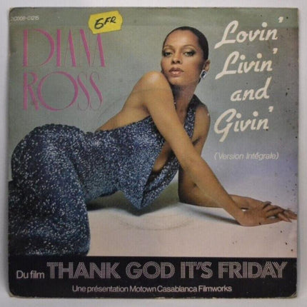 Lovin, Livin and Givin Diana Ross - 45 rpm vinyl record
