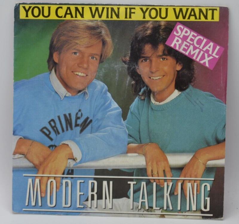 you can win if you want modern talking - disque vinyle 45 tours