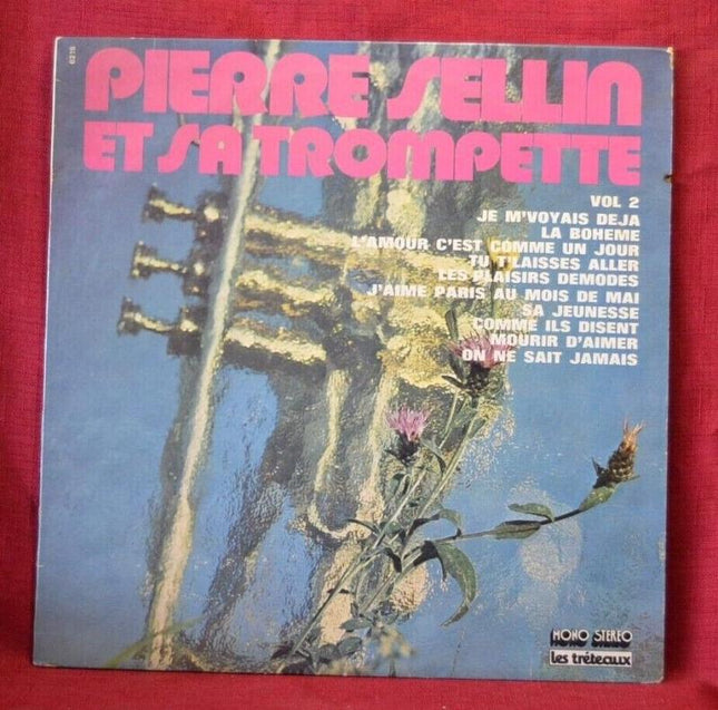 Pierre Sellin und seine Trompete – 33 U/min Vinyl-Schallplatte
