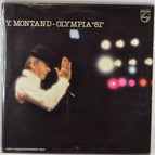 Yves Montand Olympia 81 - 33 rpm vinyl record