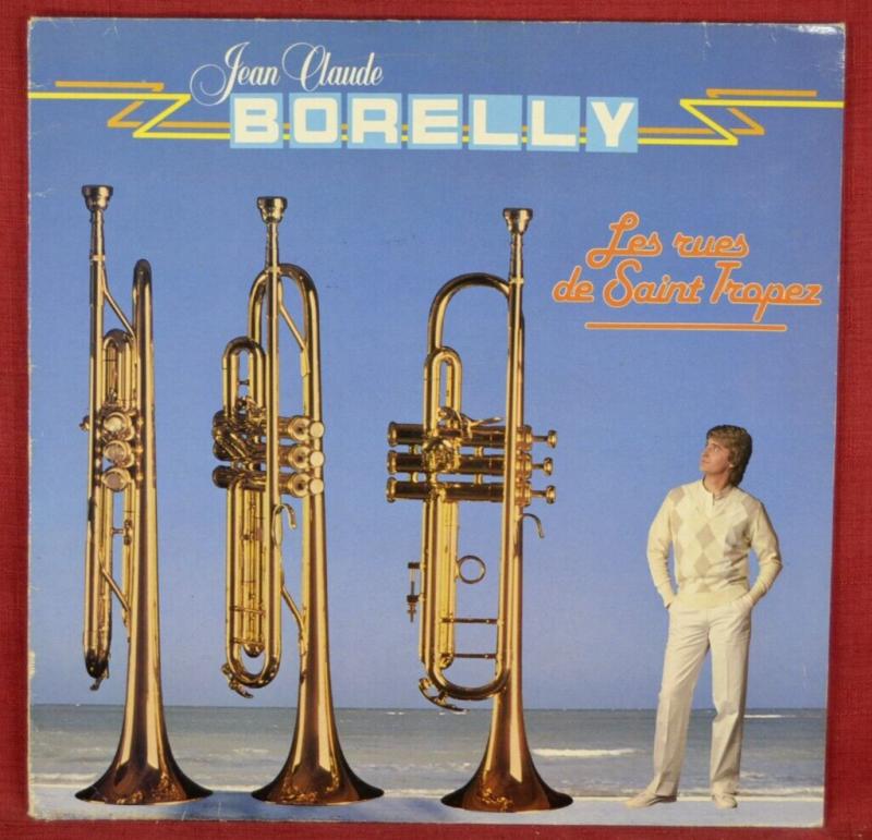 Jean-Claude Borelly – Die Straßen von Saint Tropez – 33 U/min Vinyl-Schallplatte