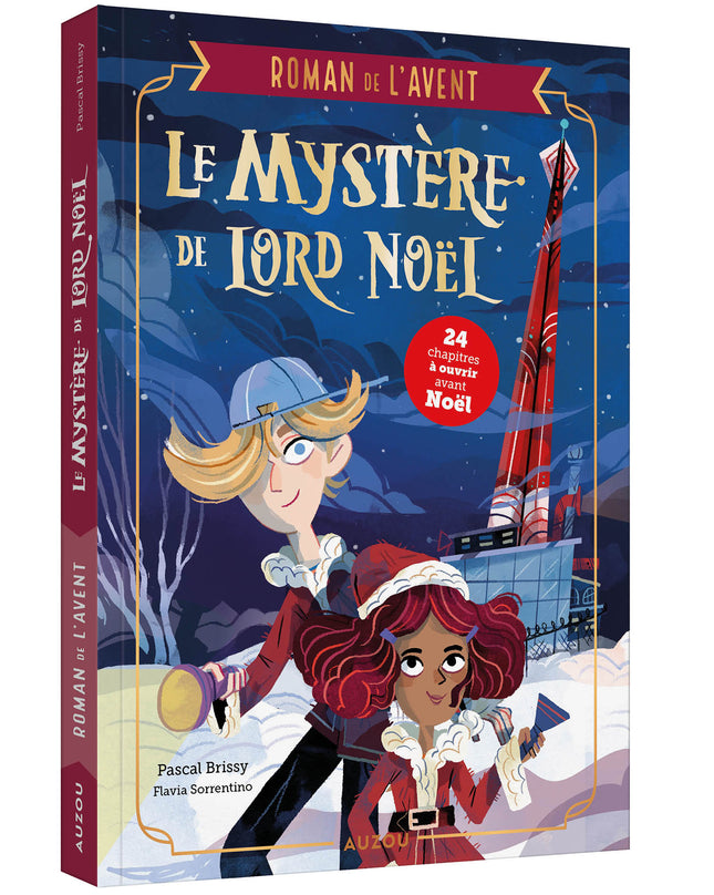 Roman de l’Avent – Le Mystère de Lord Noël de Pascal Brissy : roman jeunesse de Noël, enquête mystérieuse et aventure pour patienter jusqu’aux fêtes - Livre