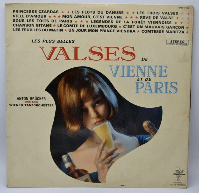 les plus belles valses de vienne et de paris - disque vinyle 33 tours