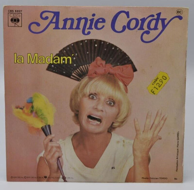 La Madam - Annie Cordy - 45 rpm vinyl record