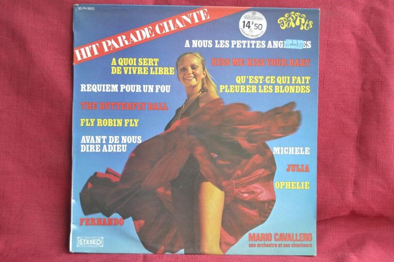 pophits hit parade chante volume 25 - disque vinyle 33 tours