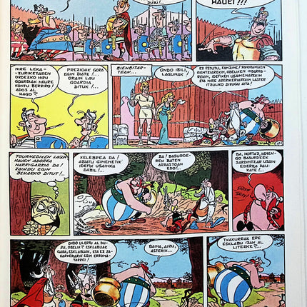 Asterix Zanga Handia - édition originale - Goscinny, Uderzo - livre en Basque