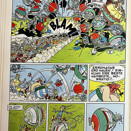 Asterix Zanga Handia - édition originale - Goscinny, Uderzo - livre en Basque
