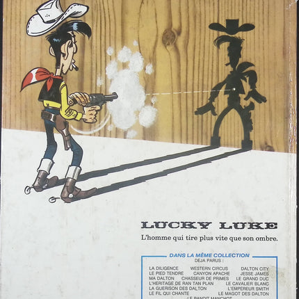Lucky Luke – Tome 18 : Le Bandit manchot – bande dessinée western humoristique de Morris – aventures et duels dans l’Ouest - livre BD