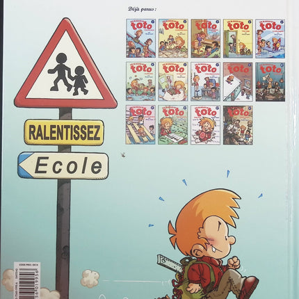 Les Blagues de Toto – Tome 9 : Le Sot à Ski – bande dessinée humoristique de Thierry Coppée – gags et aventures scolaires - livre BD