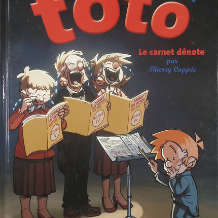 Les Blagues de Toto – Hors Série : Le Carnet dénote – bande dessinée humoristique de Thierry Coppée – blagues et gags scolaires - livre BD