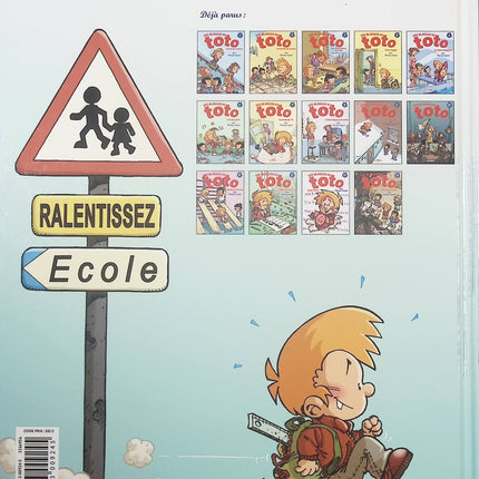 Les Blagues de Toto – Hors Série : Le Carnet dénote – bande dessinée humoristique de Thierry Coppée – blagues et gags scolaires - livre BD