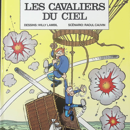 Les Tuniques Bleues – Tome 8 : Les Cavaliers du Ciel – Bande dessinée Willy Lambil & Raoul Cauvin - livre BD