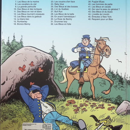 Les Tuniques Bleues – Tome 8 : Les Cavaliers du Ciel – Bande dessinée Willy Lambil & Raoul Cauvin - livre BD