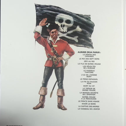 Mort ou Vif - Tome 10 -  Démon des caraïbes une aventure de Barbe Rouge - Jean-Michel Charlier Victor Hubinon - Livre BD