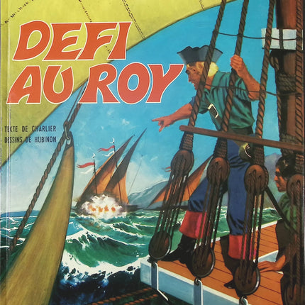 Défi au Roy - Tome 4 - Une aventure de Barbe Rouge - Jean-Michel Charlier  Hubinon - Livre BD