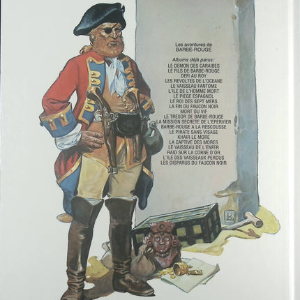 Les disparus du Faucon Noir - Tome 20 - Les nouvelles aventures de barbe rouge - Jean-Michel Charlier Jijé Christian Gaty - Livre BD