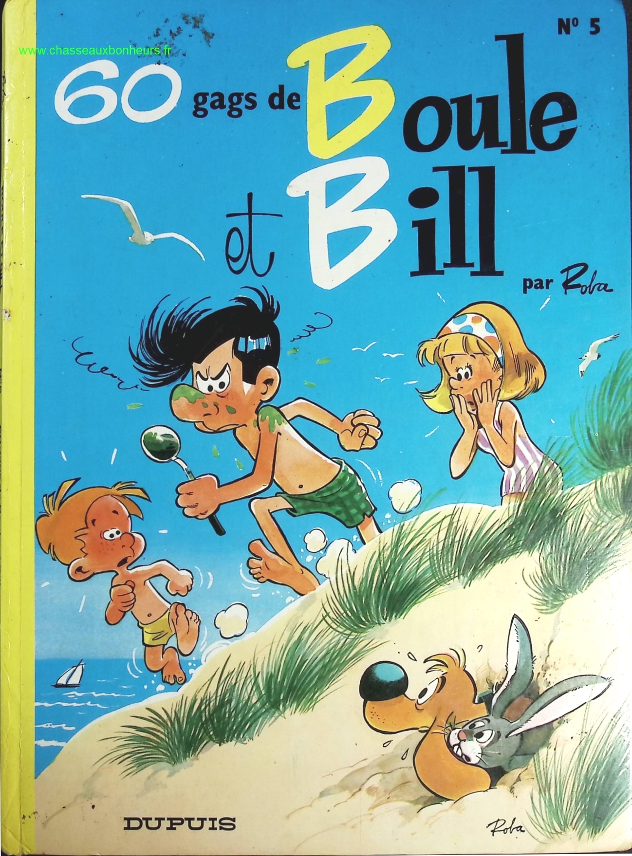 60 Gags De Boule Et Bill - Jean Roba - livre BD