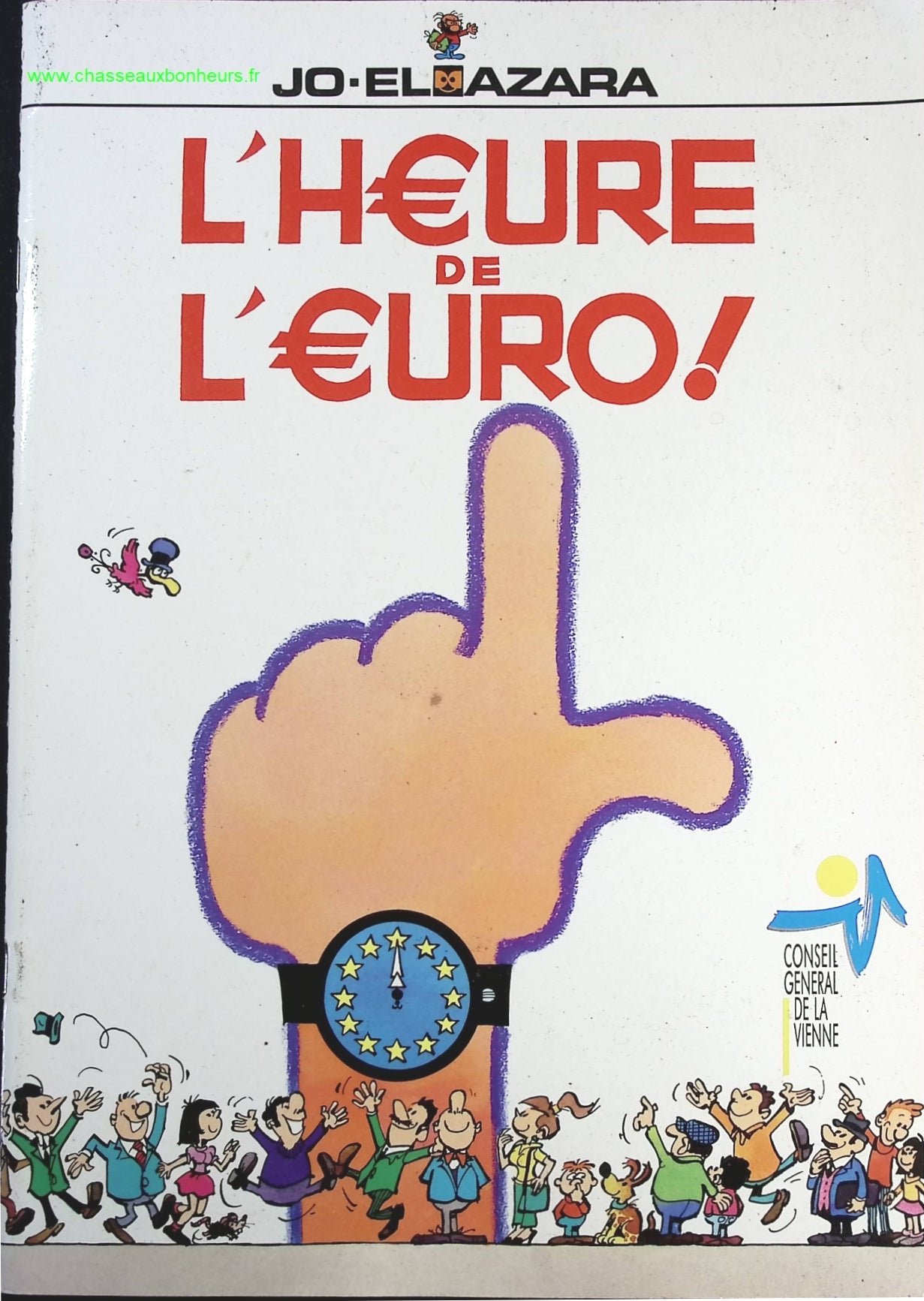 L'Heure De L'Euro - Jo-El Azara - livre BD