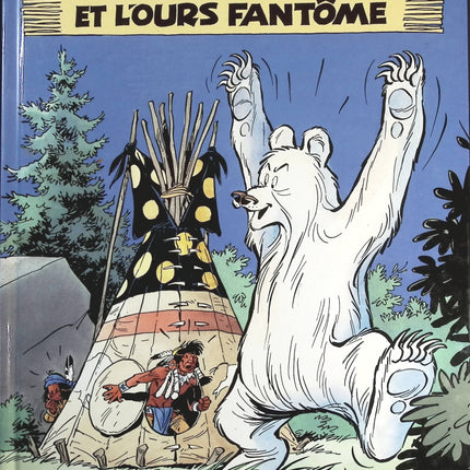 Yakari, tome 24 - Yakari et l'ours fantôme - Derib Job - livre BD