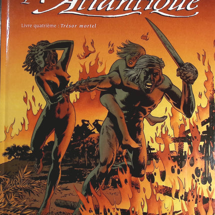 Trésor mortel tome 4 - Les Survivants de l'Atlantique - Jean-Yves Mitton, Molinari - livre BD