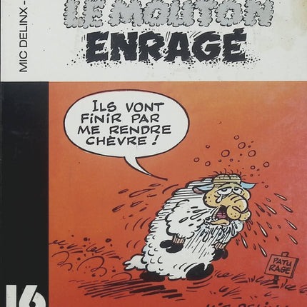 La Jungle en folie – Le Mouton enragé – Mic Delinx & Christian Godard – Collection Dargaud 16-22 – BD humour animalier - Livre BD