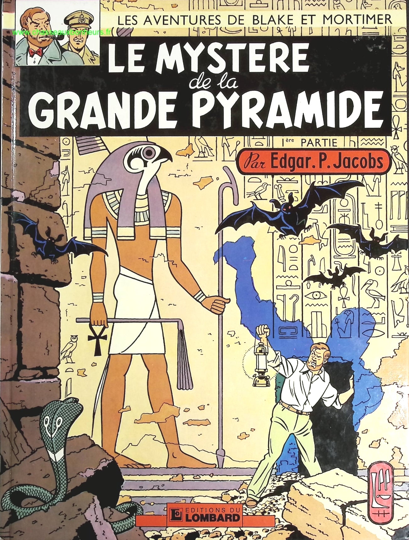 Das Geheimnis der Großen Pyramide, Band 2 - Blake &amp; Mortimer, Nr. 5 - Edgar Pierre Jacobs - 1987 - Comic