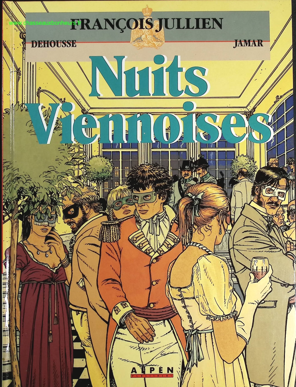 François jullien tome 05 les nuits viennoises - Dehousse, Jamar - livre BD