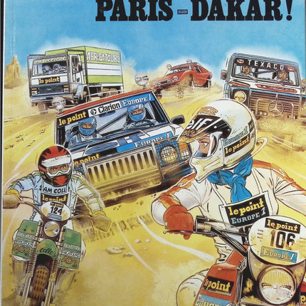 Paris Dakar - Michel Vaillant - Jean Graton - Livre BD