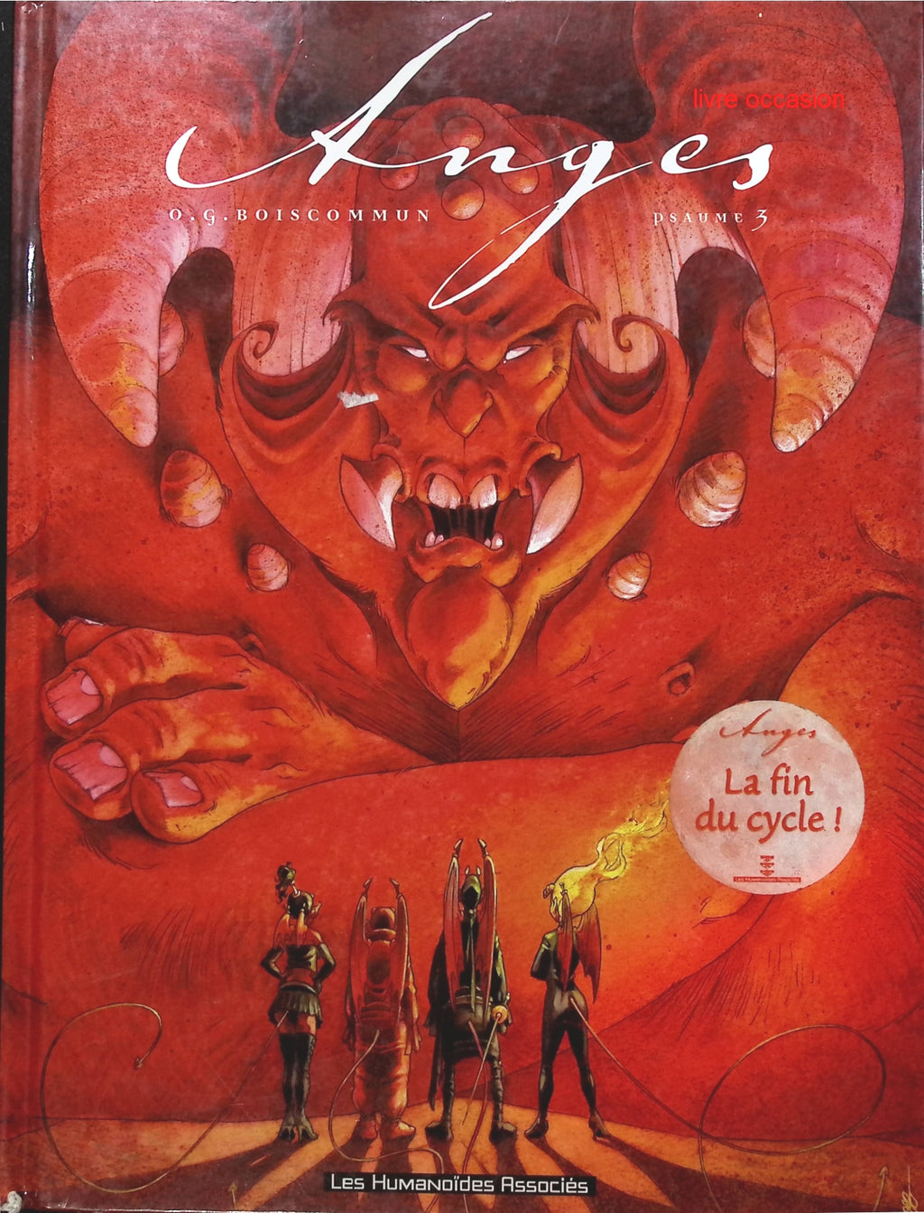 Anges, tome 3 : Psaume 3 - Olivier G. Boiscommun - livre BD