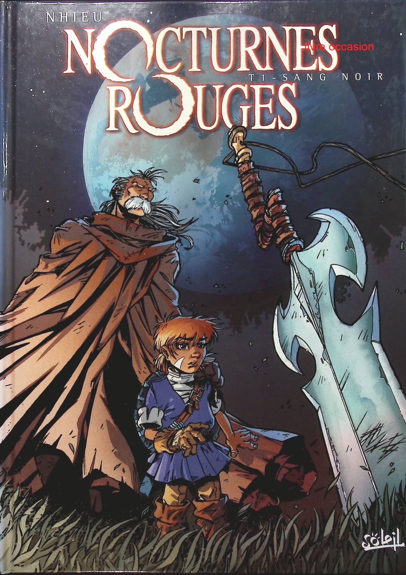 Nocturnes Rouges, tome 1  Sang noir - Emmanuel Nhieu - livre BD
