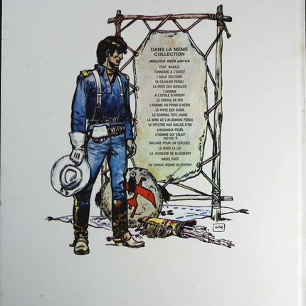 La Jeunesse de Blueberry, tome 2 - Un Yankee nommé Blueberry - Jean Giraud Jean-Michel Charlier - livre BD