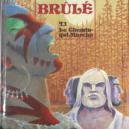 Le chemin qui marche - Tome 1 - Coeur brûlé - Patrick Cothias Jean-Paul Dethorey - Livre BD