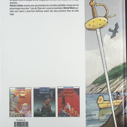 La robe noire - Tome 3 - Coeur brûlé - Patrick Cothias Michel Meral - Livre BD