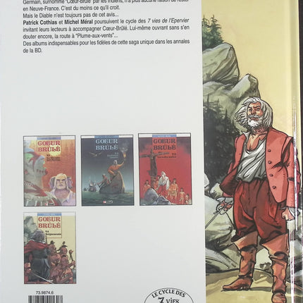 Saignements - Tome 4 - Coeur brûlé - Patrick Cothias Michel Meral - Livre BD