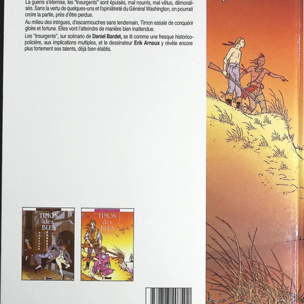 Les Insurgents tome 2 - Timon des Blés - Daniel Bardet Erik Arnoux - livre BD