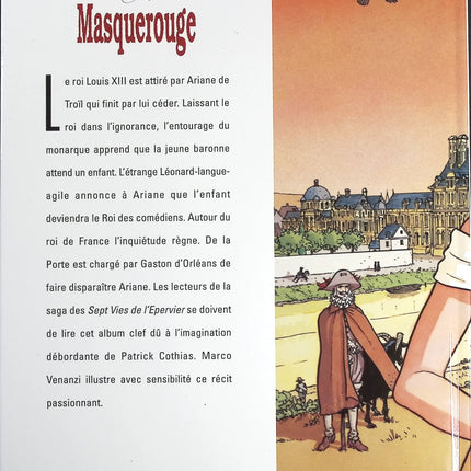 Les Mauvais Sentiments tome 8 - Masquerouge - Patrick Cothias Marco Venanzi  - livre BD