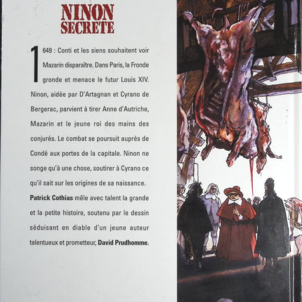 Escarmouches tome 4 - Ninon secrète - David Prudhomme, Patrick Cothias - livre BD