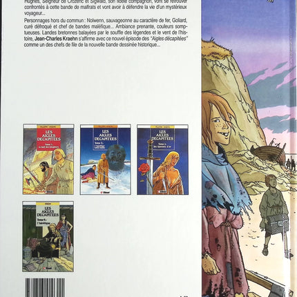 L'hérétique tome 4 - Les Aigles décapitées - Jean-Charles Kraehn - livre BD