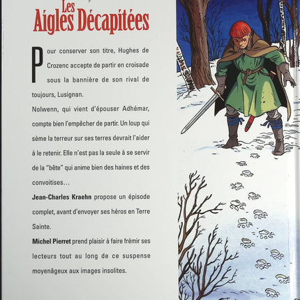Le Loup de Cuzion tome 11 - Les Aigles décapitées - Jean-Charles Kraehn Michel Pierret - livre BD