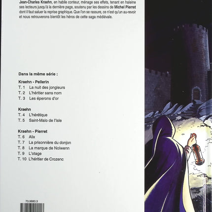 L'héritier de Crozenc tome 10 - Les Aigles décapitées - Jean-Charles Kraehn Michel Pierret - livre BD