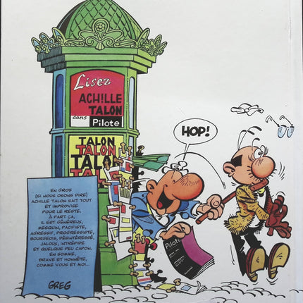 Achille Talon, tome 30 : Achille Talon a un gros nez - Greg - livre BD