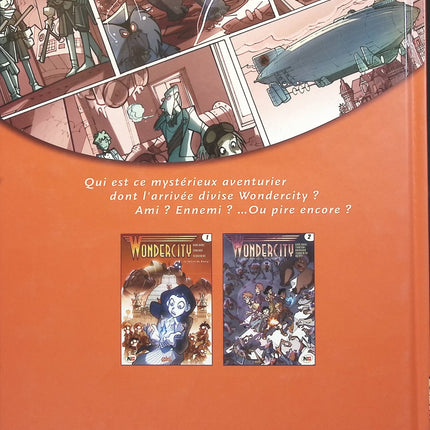 Wonder City, tome 2 : Une ombre sur le collège - Giovanni Gualdoni  Emanuele Tenderini Graziano Barbaro - livre BD