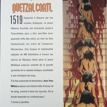 La montagne de sang - Tome 2 - Quetzalcoatl - Jean-Yves Mitton - Livre BD
