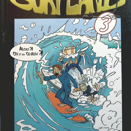 Surfland N°3 - Tophe Chaix - livre BD