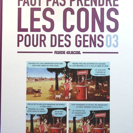 Faut pas prendre les cons pour des gens, tome 3 - Emmanuel Reuzé - livre BD
