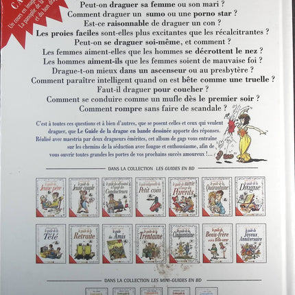Le Guide de la Drague en BD - Jacky Goupil Tybo - Livre BD