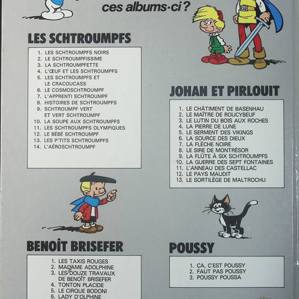 Les Schtroumpfs - tome 10 - La Soupe aux Schtroumpfs - Peyo - Livre BD