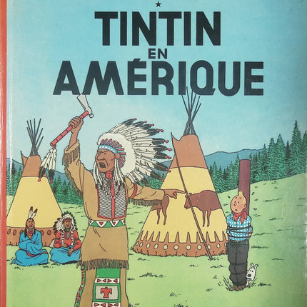 Les aventures de Tintin - tome 3 - Tintin en Amérique - Hergé - Livre BD
