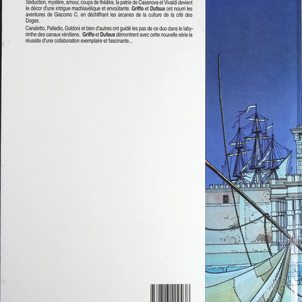Le Masque Dans La Bouche D'ombre tome 1 - Giacomo - Jean Dufaux Griffo - livre BD